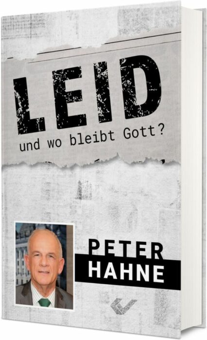 Buchcover „Leid – und wo bleibt Gott?“ von Peter Hahne